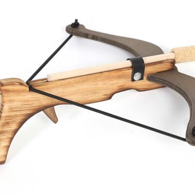 Crossbow 33 cm Flamed wood crossbow pistol