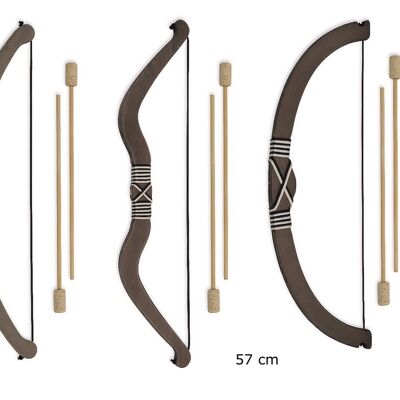Bows 57 cm "Historic Bow" + 2 arrows (NEW)