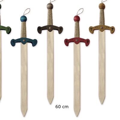 Wooden Sword 60 cm "Fleurs de Lys" (NEW)