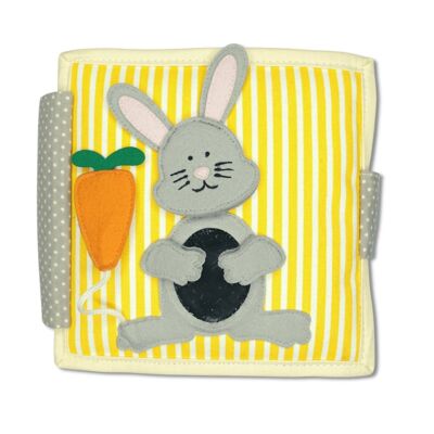 Funny Bunny - 6 pages Mini Quiet Book - without personalization