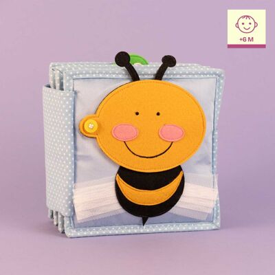 Little Bee - Mini libro silencioso de 6 páginas