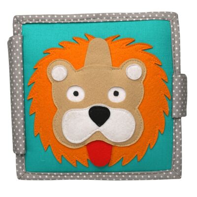 Dozing Lion - Mini libro tranquillo di 6 pagine - Nessuna personalizzazione