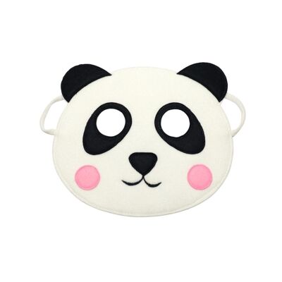 Panda children's felt mask