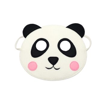 Masque enfant Panda en feutre 1