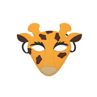 Masque feutre enfant girafe
