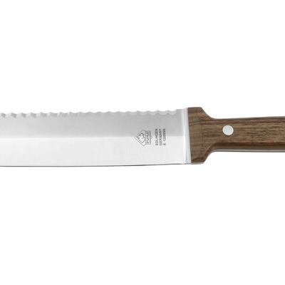 Cuchillo chef PUMA 2 en 1, nogal