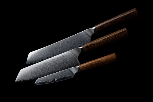 PUMA IP set of 3: chef, santoku, & pairing knife