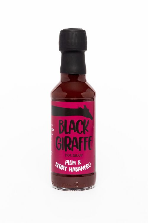 Black Giraffe Plum, Berry and Habanero Hot Sauce