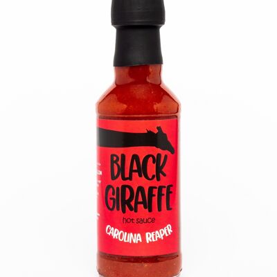 Schwarze Giraffe Carolina Reaper Hot Sauce