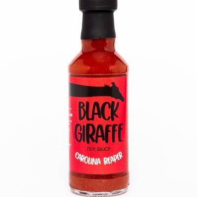 Sauce piquante à la girafe noire Carolina Reaper