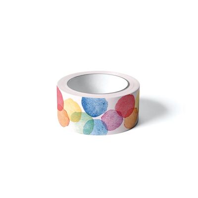 Washi Tape - Lunares arcoiris
