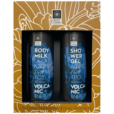 Volcanic Douchegel en bodylotion cadeauset - 2 delig