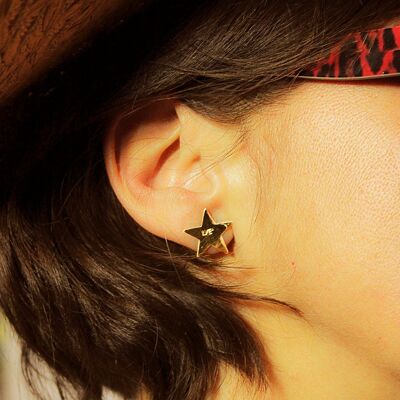 Star Nail Earring // Star Nail Earring