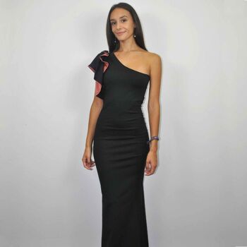 Robe Longue Florence Noir 4