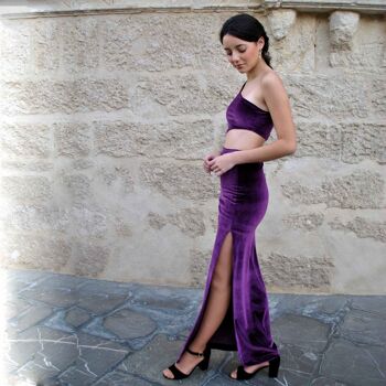 Robe Rumba violette