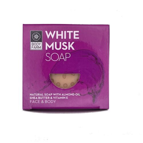 Zeep witte muskus - 110g