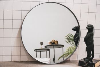 Miroir Rond HV - Noir - ⌀ 60 cm 4