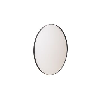 Miroir Métal Rond HV ⌀ 100cm Noir 2