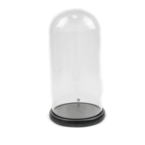 Housevitamin Bell Jar Black - 17x17x32cm