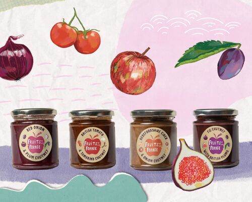 Fig Chutney With British Plums