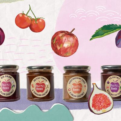 Fig Chutney With British Plums
