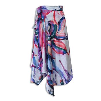 Stargazer Silk Wrap Skirt 2