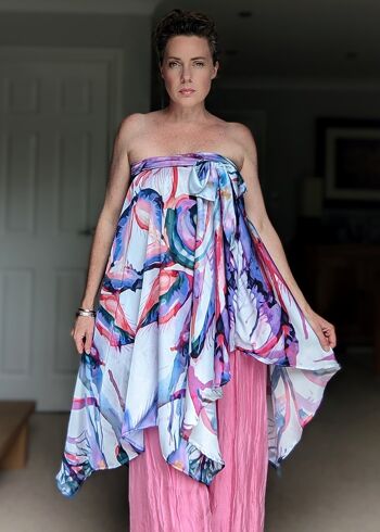 Stargazer Silk Wrap Skirt 8