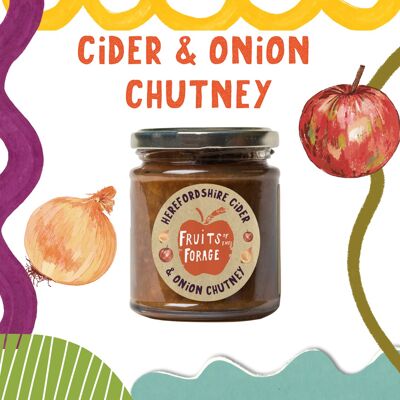 Chutney de cebolla y sidra de Herefordshire