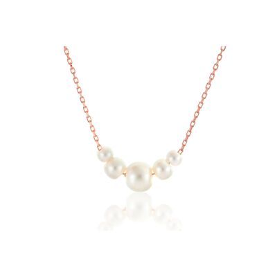 925 sterling silver pendant necklace with pearl