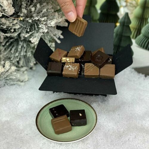 Ballotin de chocolat fins | moulage de noël - Chocolat de Noel artisanal Chocodic