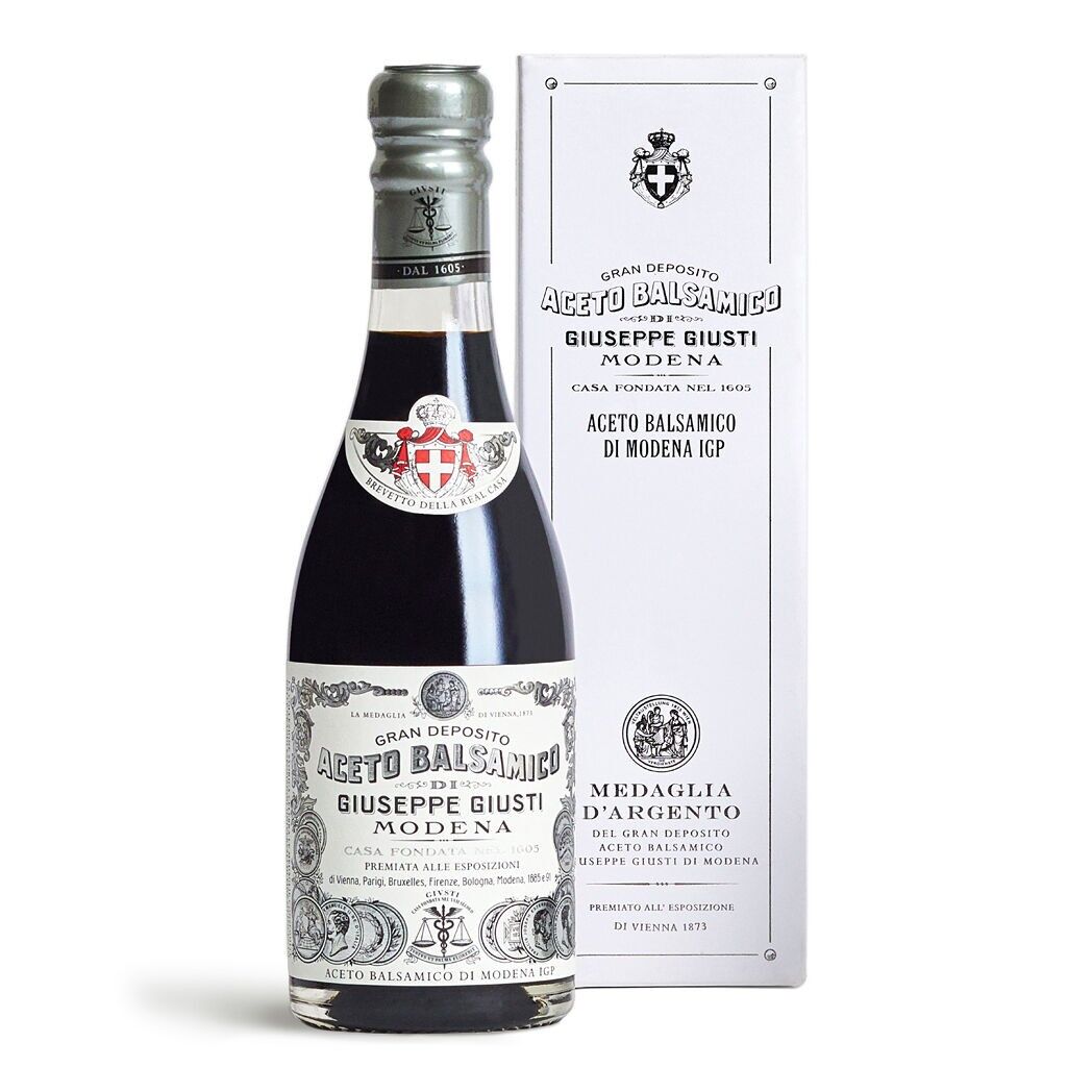Giusti - Aceto Balsamico di Modena IGP 1 Medaglia d'Argento - Champagnotta 250ml