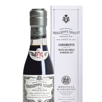 Giusti - Condimento a base di "Aceto Balsamico di Modena IGP" 1 Medaglia d'Argento - Champagnottina 100ml