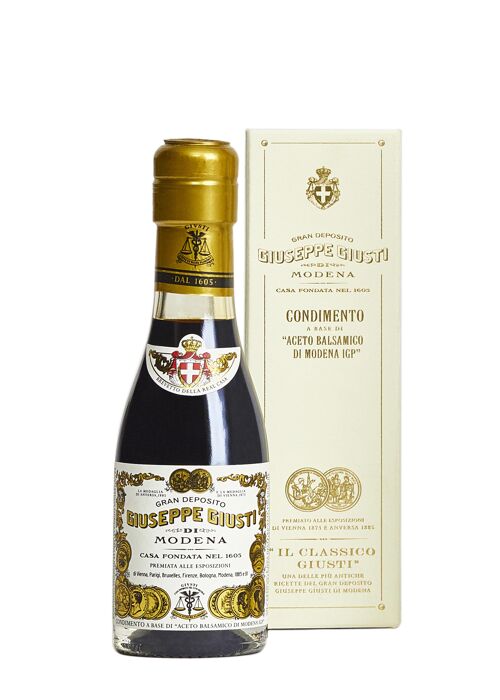 Giusti - Aceto Balsamico di Modena IGP 2 Medaglie d'Oro - Champagnottina 100ml