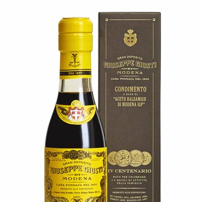 Giusti - Condiment based on "Balsamic Vinegar of Modena" IGP 4 Gold Medals - Champagnottina 100ml
