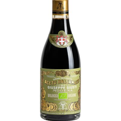 Giusti - Organic Balsamic Vinegar of Modena PGI 3 Gold Medals - Champagnotta 250ml
