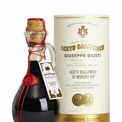 Giusti - Aceto Balsamico di Modena IGP 2 Medaglie d'Oro - Anforina con Astuccio 250ml