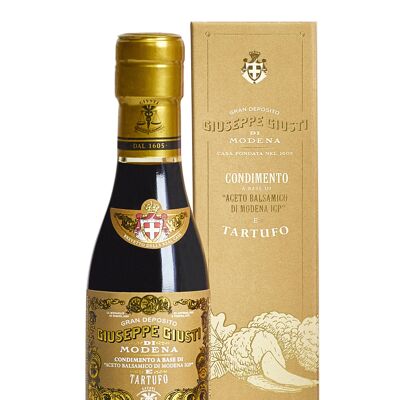 Giusti - Vinaigrette à base de "Vinaigre Balsamique de Modène IGP" et truffe - Champagnottina 100ml