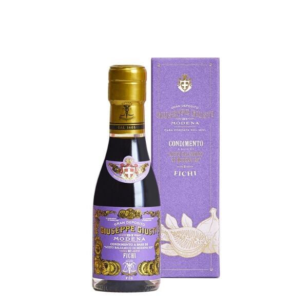 Giusti - Condimento a base di Aceto Balsamico di Modena IGP e fichi - 100ml