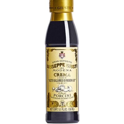 Giusti - Crème à base de "Vinaigre Balsamique de Modène IGP" et de Cèpes - 150ml