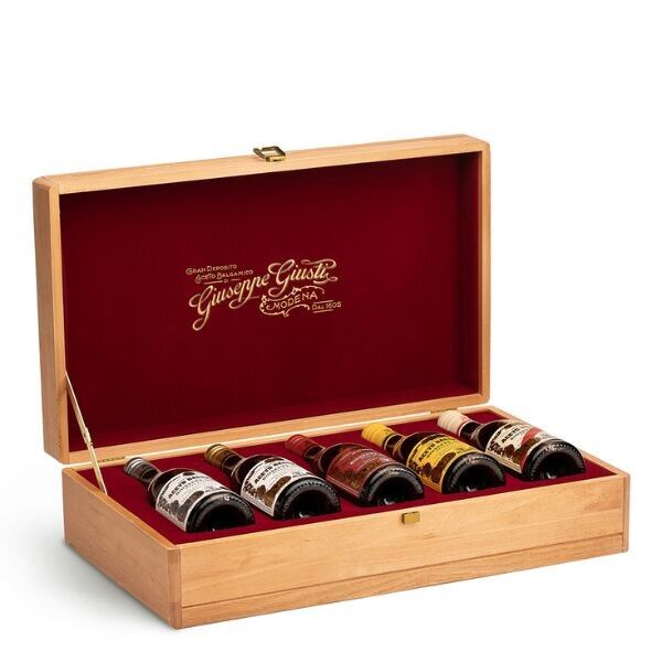 Giusti - Cofanetto Collezione Completa - Aceto Balsamico di Modena IGP - 5x250ml