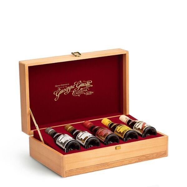 Giusti - Cofanetto Collezione Completa - Aceto Balsamico di Modena IGP - 5x100ml