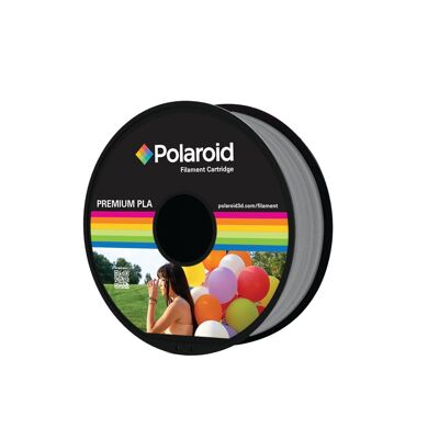 Polaroid Filament 1kg Universal Deluxe Silk PLA Filament argent