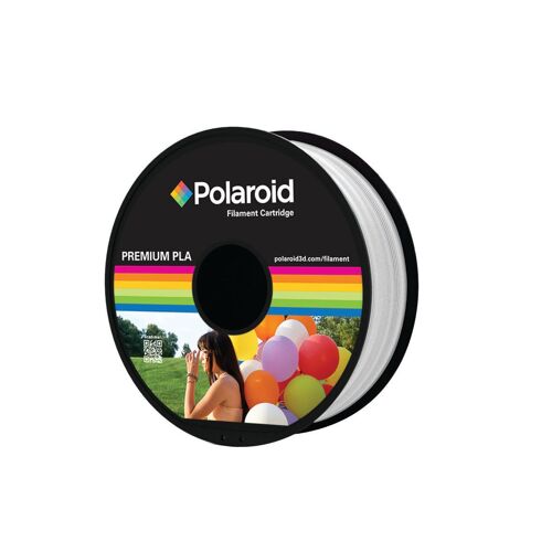 Polaroid Filament 1kg Universal Deluxe Silk PLA Filament white