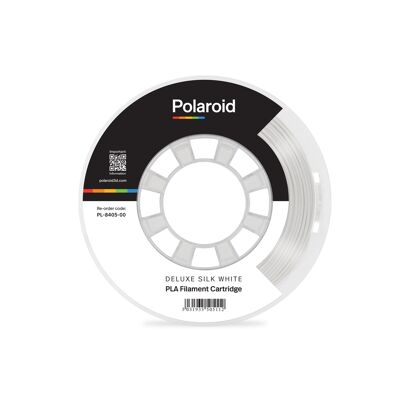 Polaroid Filament 250g Universal Deluxe Silk PLA Filament white