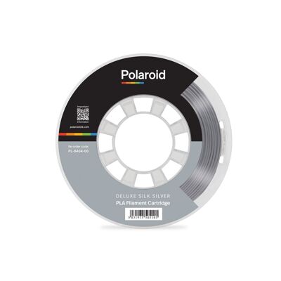 Filamento Polaroid 250g Universal Deluxe Silk PLA Filamento plateado