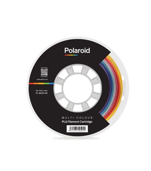 Polaroid 3D 500g Universal Premium PLA Filament Material Multicolored