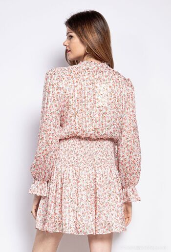 Robe à imprimé fleurs 4