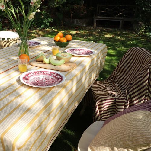Jirrapa Honey Tablecloth, handwoven, ethical, carbon-neutral