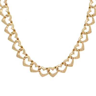 Bibi Bijoux Gold 'Amore' Heart Necklace