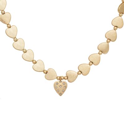 Bibi Bijoux Gold 'Love Is All Around' Necklace